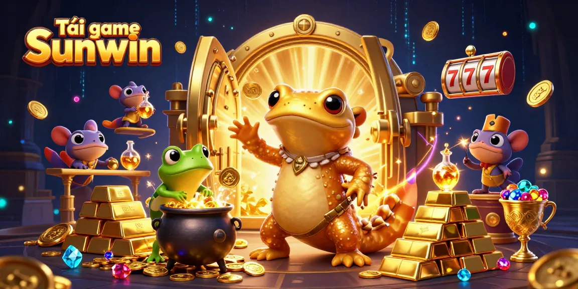 Experience magical treasures as you tải game Sunwin, with gold coins, gems, and fun gameplay.