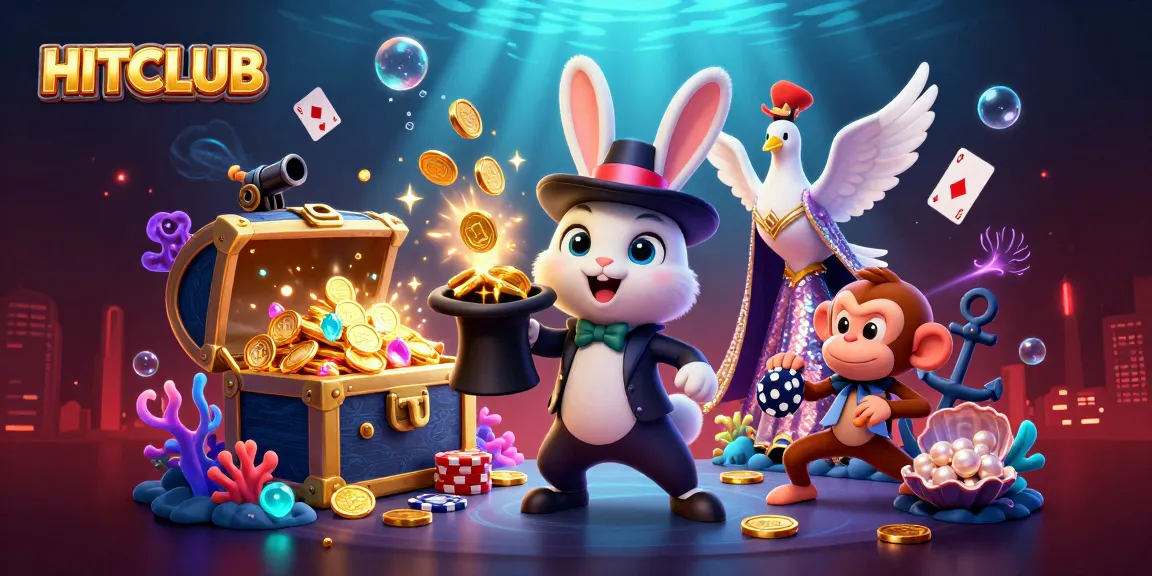 Experience HITCLUB's magical casino adventure with exciting characters and immersive gaming elements.