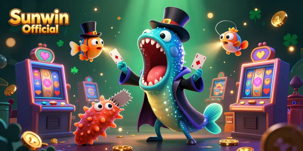 Engage in thrilling games at Sunwin Official with exciting card tricks and dazzling casino elements.